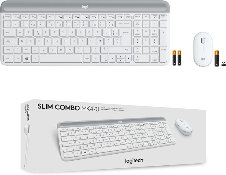 کیبورد و ماوس بیسیم Logitech MK470 Combo