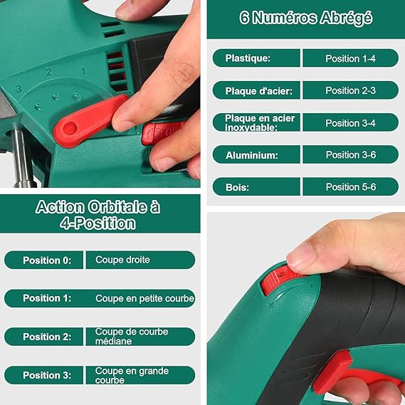 اره برقی هیچیکا 800 وات مدل Scie Sauteuse