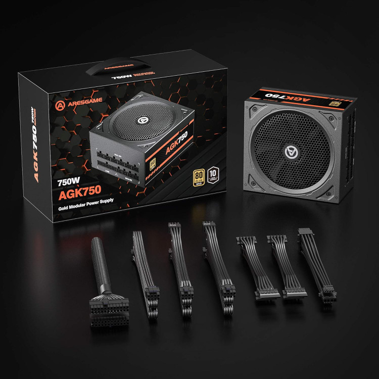 پاور کامپیوتر مدل LLC Power Supply AGK 750W