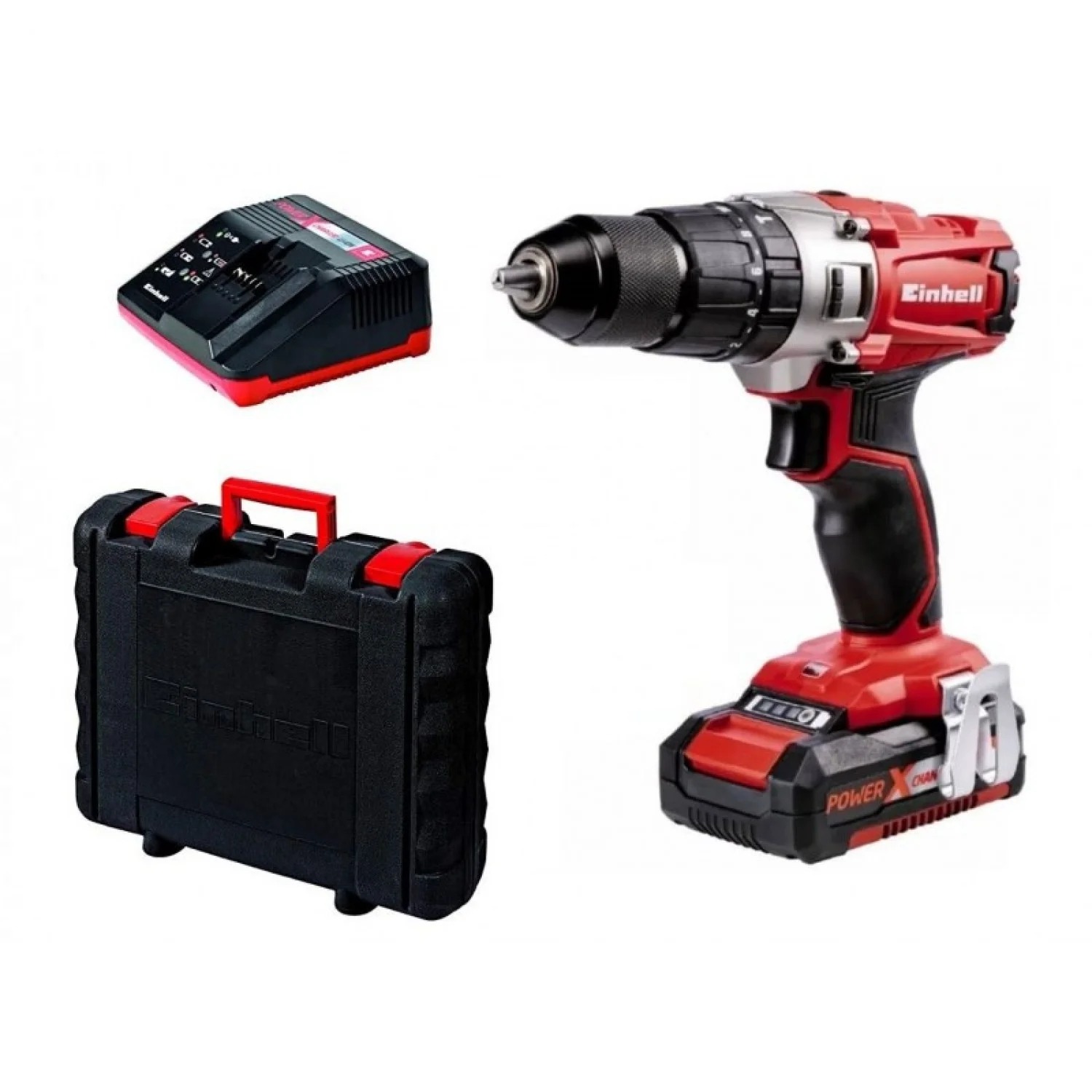 دریل چکشی شارژی آلمانی Einhell مدل TE-CD 12/1 Li-i