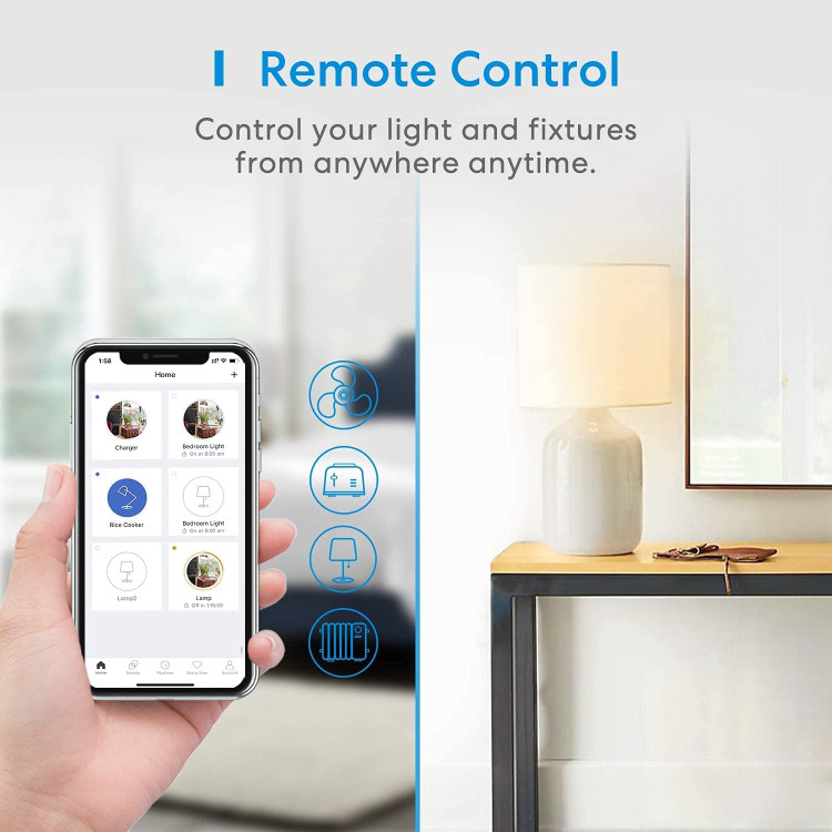پریز هوشمند Meross با پشتیبانی از Apple HomeKit (اصلی)