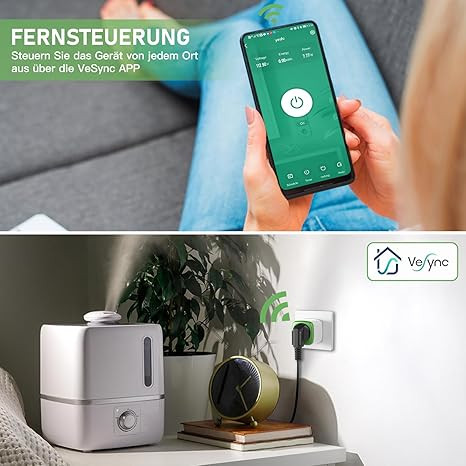 پریز هوشمند GreenSun سازگار با WiFi 2.4GHz بسته 1 عددی