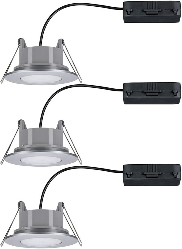چراغ LED توکار Paulmann مدل Calla Rond بسته 3 عددی ۵.۲ وات