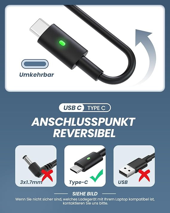 آداپتور ۱۳۰ وات USB-C شارژ سریع برای لپتاپهای سری Dell