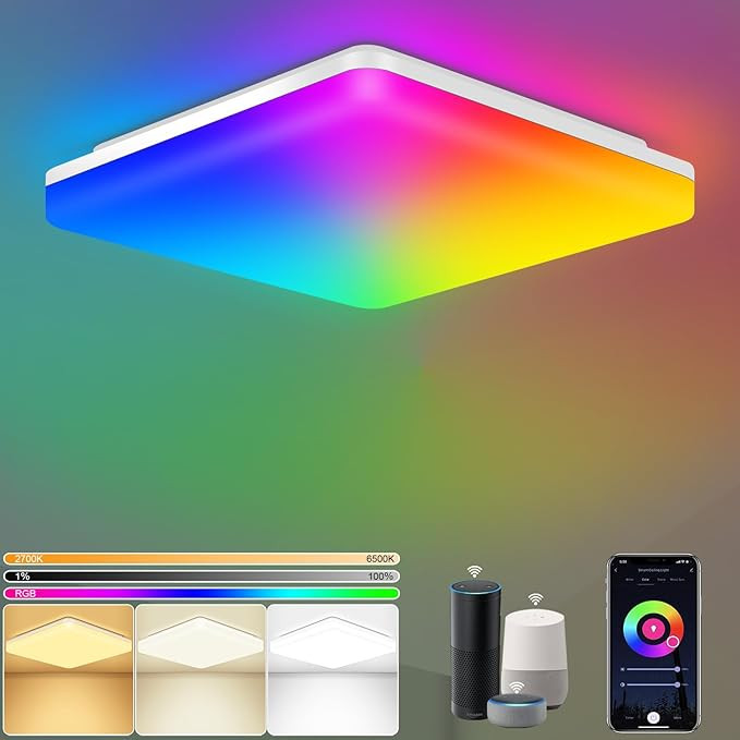 چراغ سقفی RGB هوشمند 18 وات
