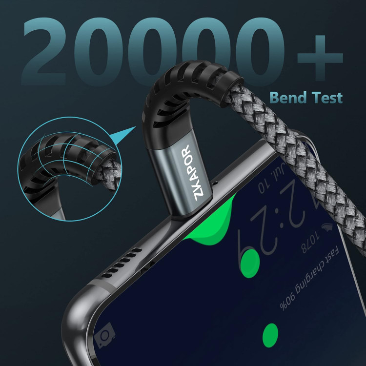 کابل شارژ USB-C مدل ۳۰ سانتیمتری