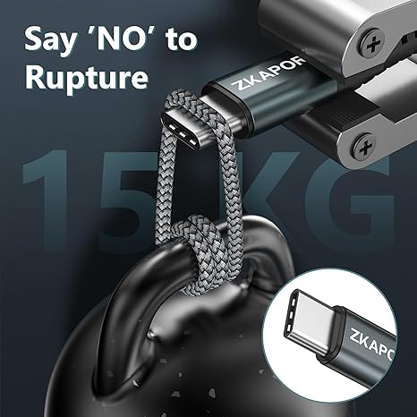 کابل شارژ USB-C مدل ۳۰ سانتیمتری