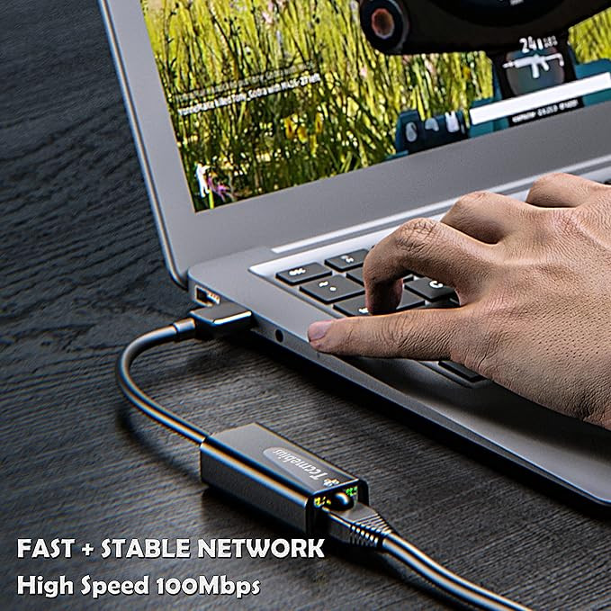 مبدل USB 2.0 به شبکه LAN اترنت مدل Tccmebius