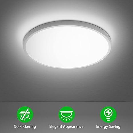 چراغ سقفی LED توکار مدل گرد توان ۲۸ وات