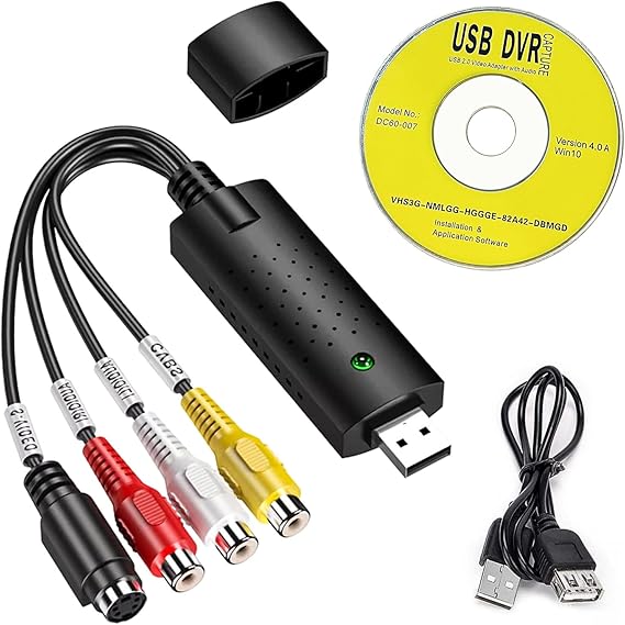 کارت کپچر USB تبدیل نوار VHS به دیجیتال