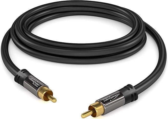 کابل صوتی و تصویری KabelDirekt طول 1متری1 RCA به 1 RCA