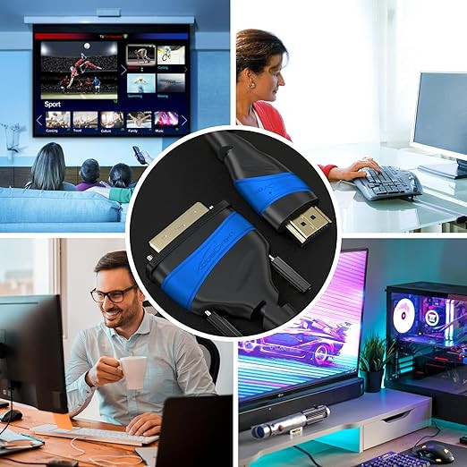 کابل نیم متری HDMI به DVI