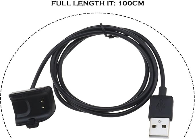 کابل شارژ USB مخصوص دستبند هوشمند سامسونگ Galaxy Fit 2 بسته ۲ عددی