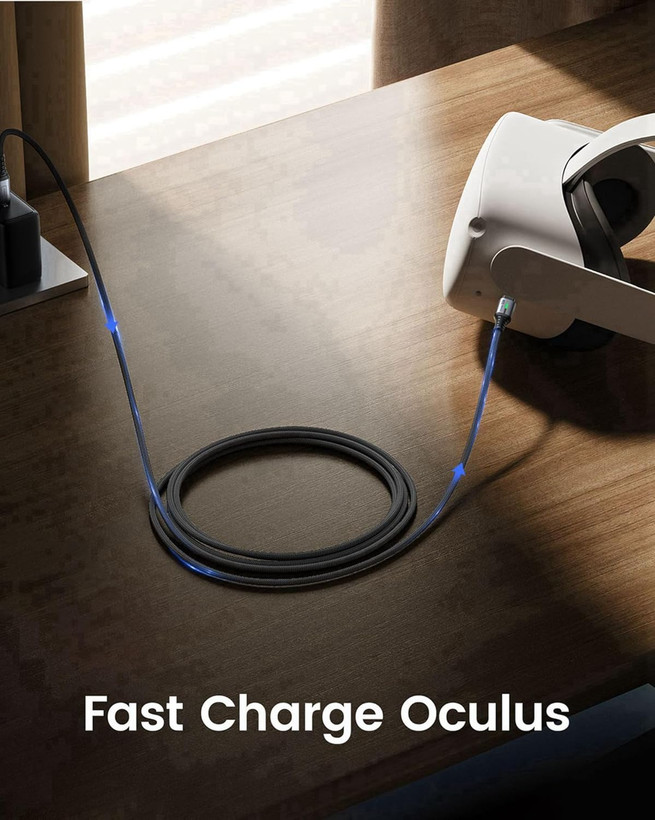 کابل فست شارژ INIU مدل USB C با توان 100 وات بسته 2 عددی