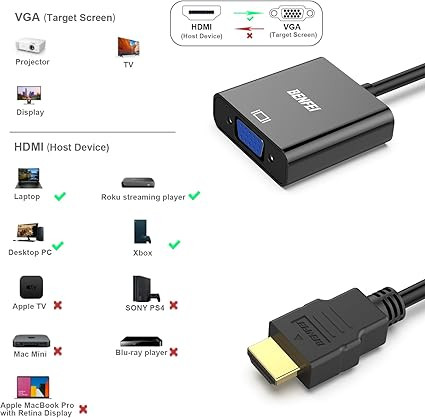 مبدل HDMI به VGA برند BENFEI