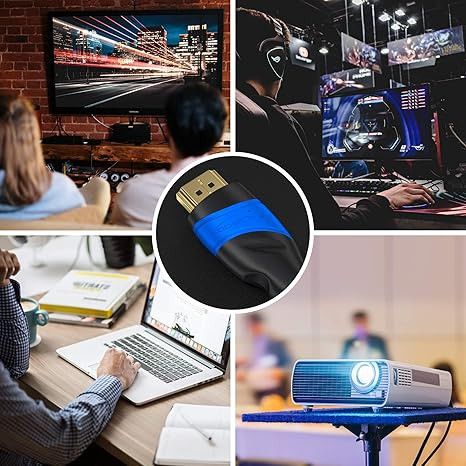 کابل HDMI طول 6 متر برند KabelDirekt پشتیبانی تصویر تا 4k
