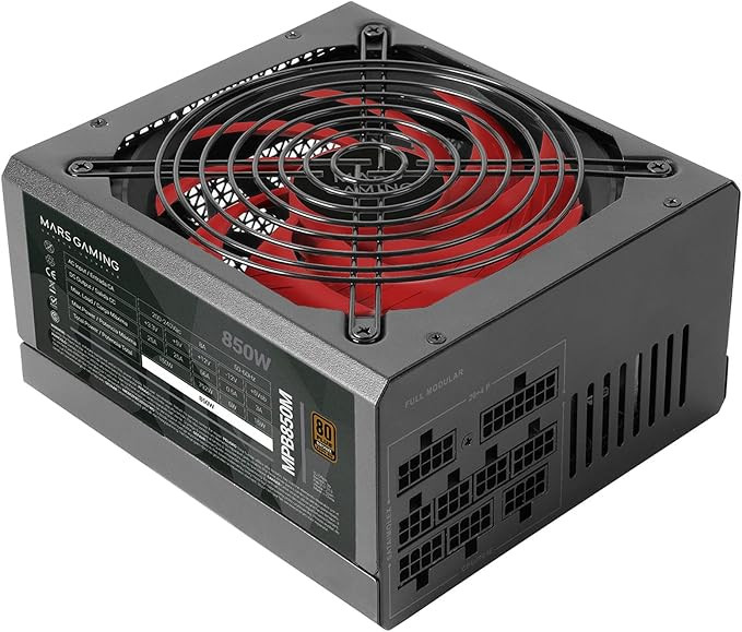 منبع تغذیه مارس گیمینگ 850 وات مدل MPB850M