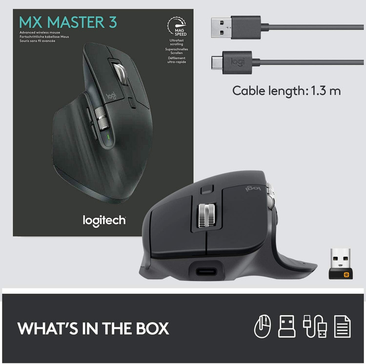 ماوس وایرلس Logitech MX Master 3