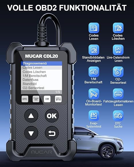 اسکنر دیاگ خودرو (Mucar CDL20)