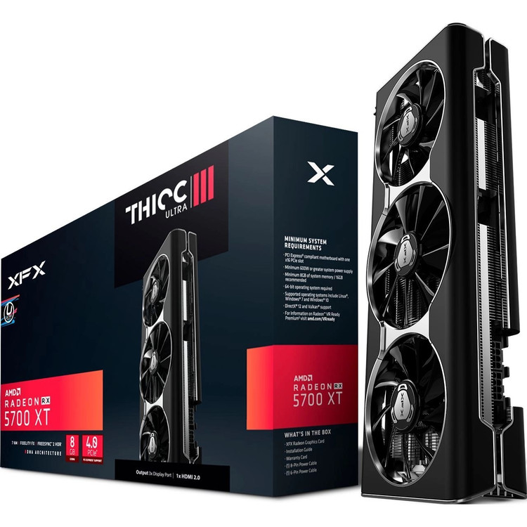 کارت گرافیک VGA XFX Triple Dissipation RX 5700XT THICC III ULTRA 8GB