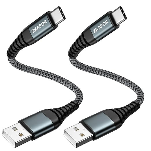 کابل شارژ USB-C کوتاه ZKAPOR