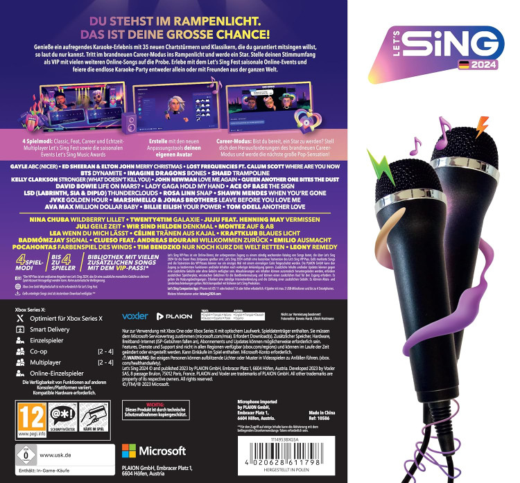 2 میکروفون 2023 Let's Sing