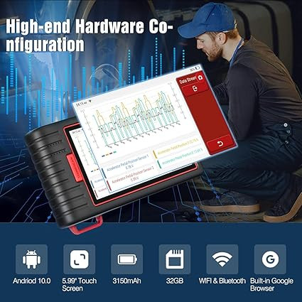 اسکنر دیاگ حرفه ای Thinkscan Max2 مدل TK909