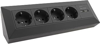 پریز توکار با 2 پورت USB