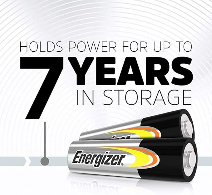 باتری آلکالاین Energizer سایز AAA بسته 8 عددی