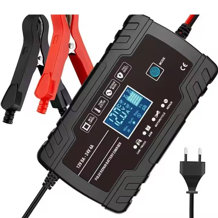 شارژر هوشمند الکترونیکی باتری خودرو - مدل PRE-CHRESTED CLEAN (12V/24V)