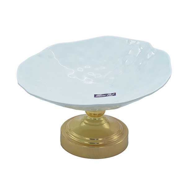 میوه خوری  پایه برنز طلایی نسترن 0.1 کد 838
