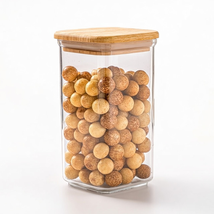 جا ادویه 4 گوش درب چوبی سارینا سایز 1 لیمون limon