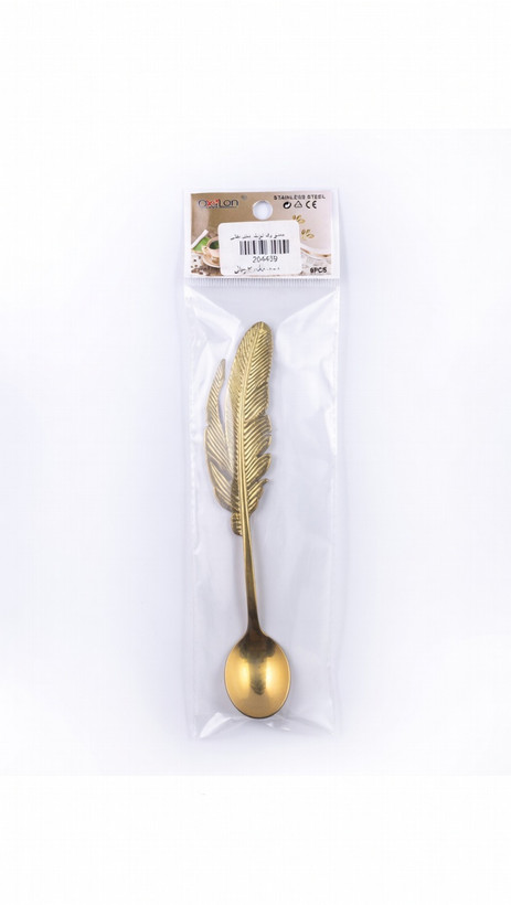 قاشق چای خوری طرح برگ